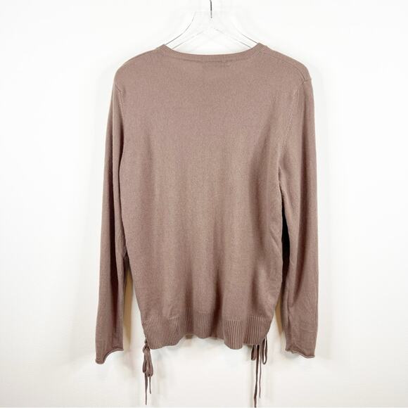 Kokun 100% Cashmere Crewneck Sweater XL - Picture 2 of 6